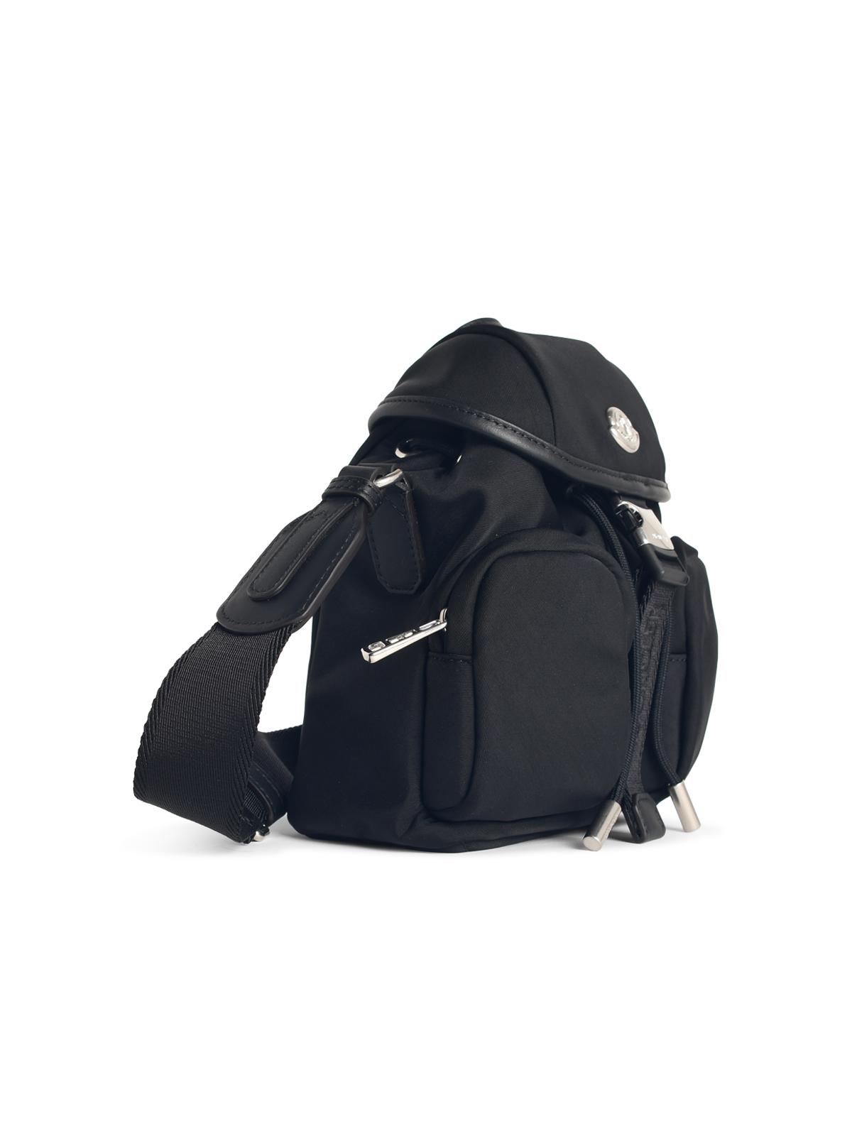 MONCLER Moncler 'Mini Trick' Black Polyester Crossbody Bag Women