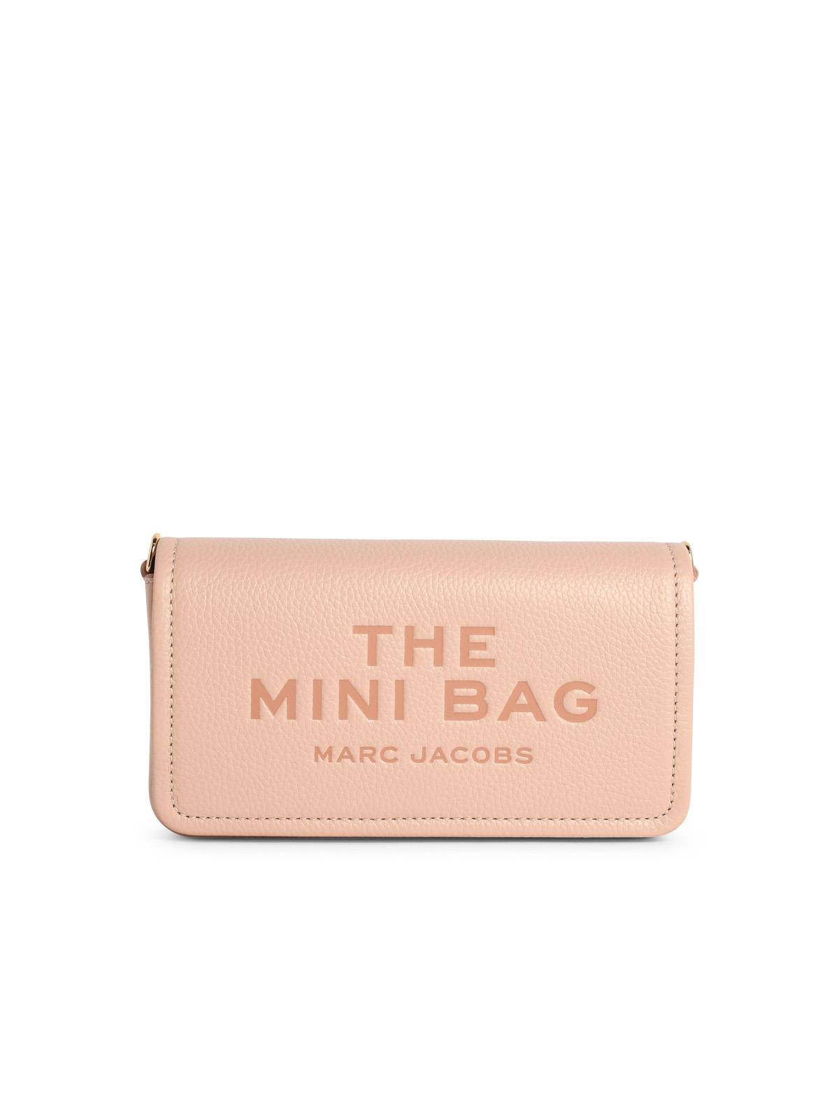 MARC JACOBS (THE) Marc Jacobs (The) ' The Mini Bag' Pink Leather Bag Women