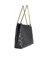 TORY BURCH Tory Burch 'Fleming Hobo' Black Leather Bag Women