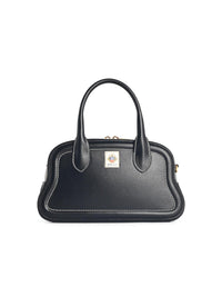 BALLY Bally 'Unda' Black Grenade Leather Bag Women