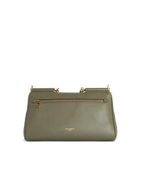 Dolce & Gabbana Ìmy Sicilyì Medium Handbag In Green Leather Women
