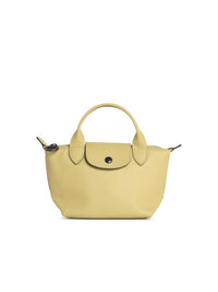 LONGCHAMP Longchamp Pistachio Leather Bag With 'Xs Le Pliage Xtra' Handle Women