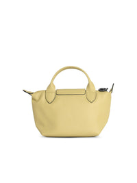 LONGCHAMP Longchamp Pistachio Leather Bag With 'Xs Le Pliage Xtra' Handle Women