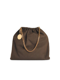 STELLA McCARTNEY Stella Mccartney 'Falabella' 'Alter Suede Moka' Drawstring Shoulder Bag Women