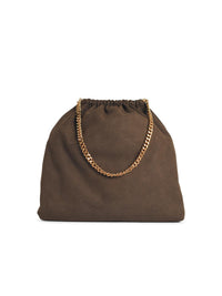 STELLA McCARTNEY Stella Mccartney 'Falabella' 'Alter Suede Moka' Drawstring Shoulder Bag Women