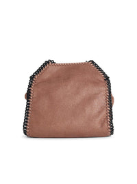 STELLA McCARTNEY Stella Mccartney 'Falabella Tiny Tote' Brown 'Shaggy Deer' Bag Women