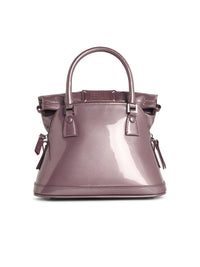 MAISON MARGIELA Maison Margiela Micro '5Ac Classique' Purple Leather Bag Women