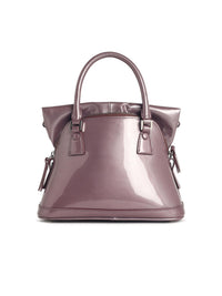 MAISON MARGIELA Maison Margiela Micro '5Ac Classique' Purple Leather Bag Women