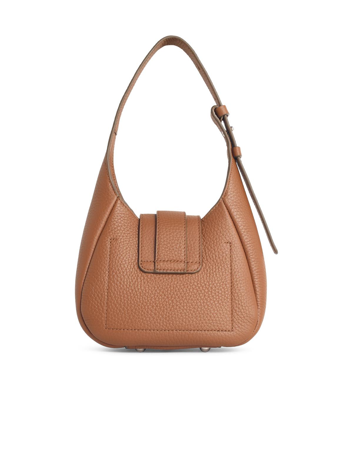 Hogan 'Hobo Hogan Trend' Mini Bag In Brown Leather Women