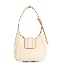 Hogan Ivory Leather 'Hobo Hogan Trend' Mini Bag Women