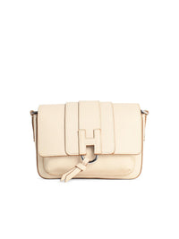 Hogan 'Flap Hogan Trend' Ivory Leather Bag Women