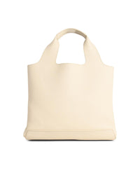 HOGAN Hogan Ivory Leather Shopping Bag Women