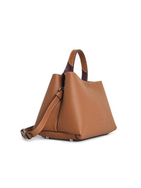 TOD'S Tod's Micro Bag In Natural Brown Leather Women