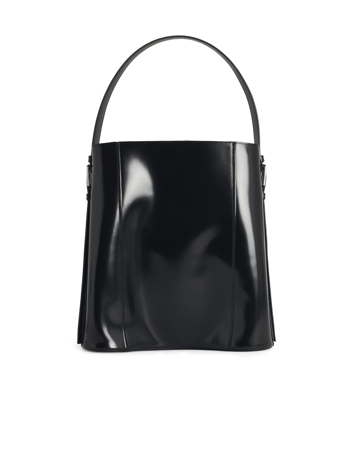 COPERNI Coperni 'Erconomic Tote' Black Leather Bag Women