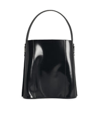 COPERNI Coperni 'Erconomic Tote' Black Leather Bag Women