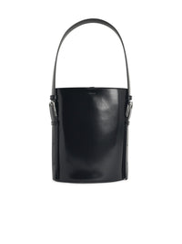 Coperni 'Erconomic Bucket' Black Leather Bag Women