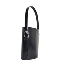 Coperni 'Erconomic Bucket' Black Leather Bag Women