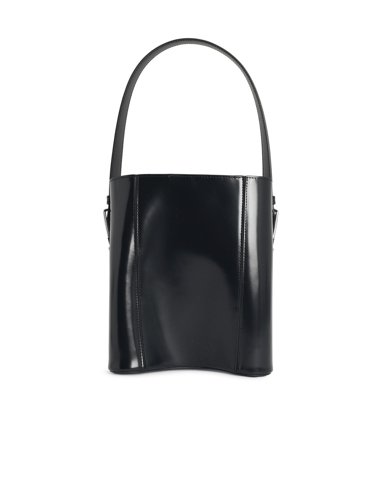 Coperni 'Erconomic Bucket' Black Leather Bag Women