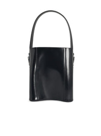 Coperni 'Erconomic Bucket' Black Leather Bag Women