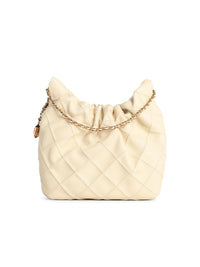 Tory Burch 'Fleming' Cream Leather Mini Bag Women