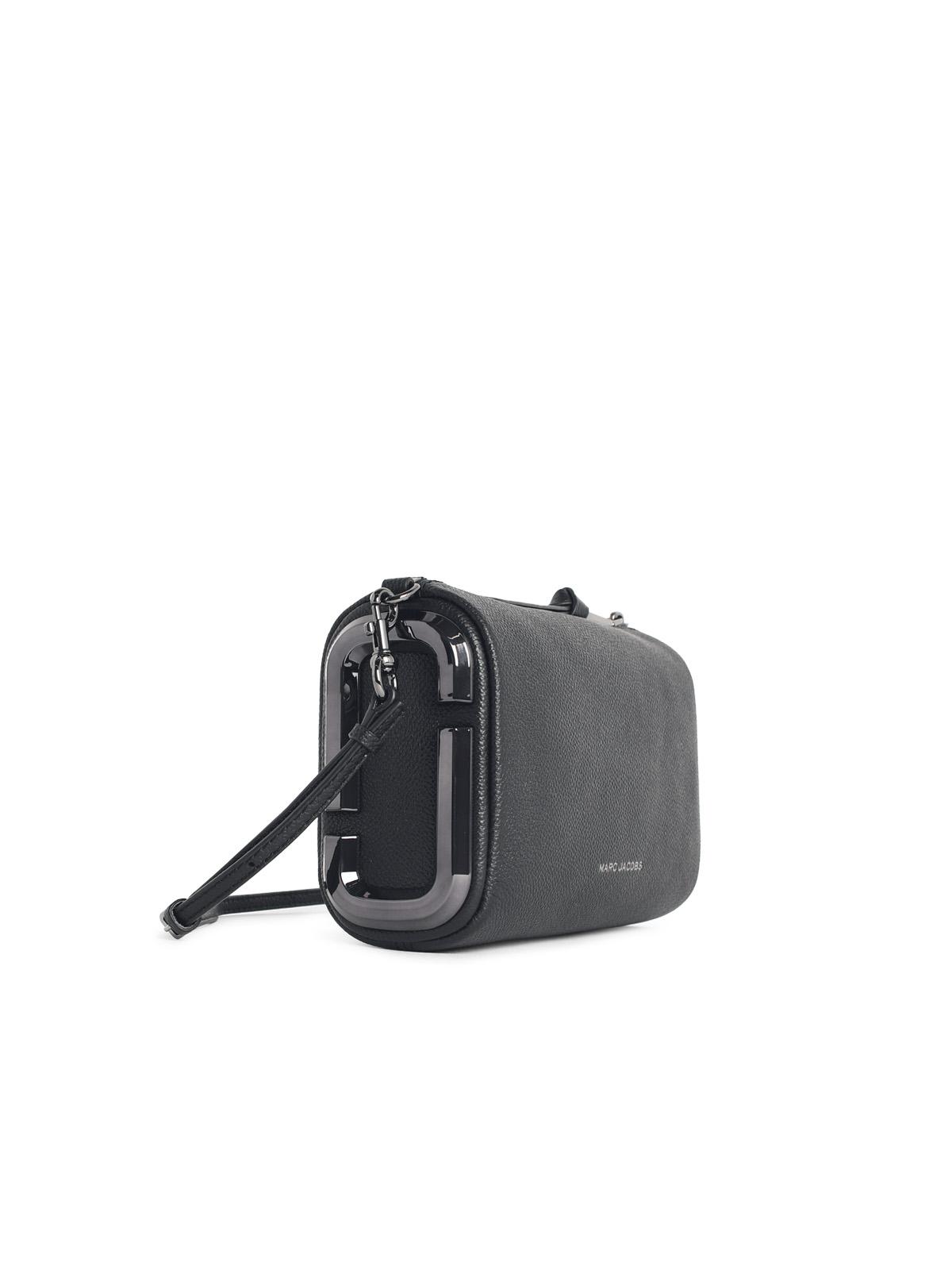 MARC JACOBS (THE) Marc Jacobs (The) 'The Snapshot' Black Leather Bag Women