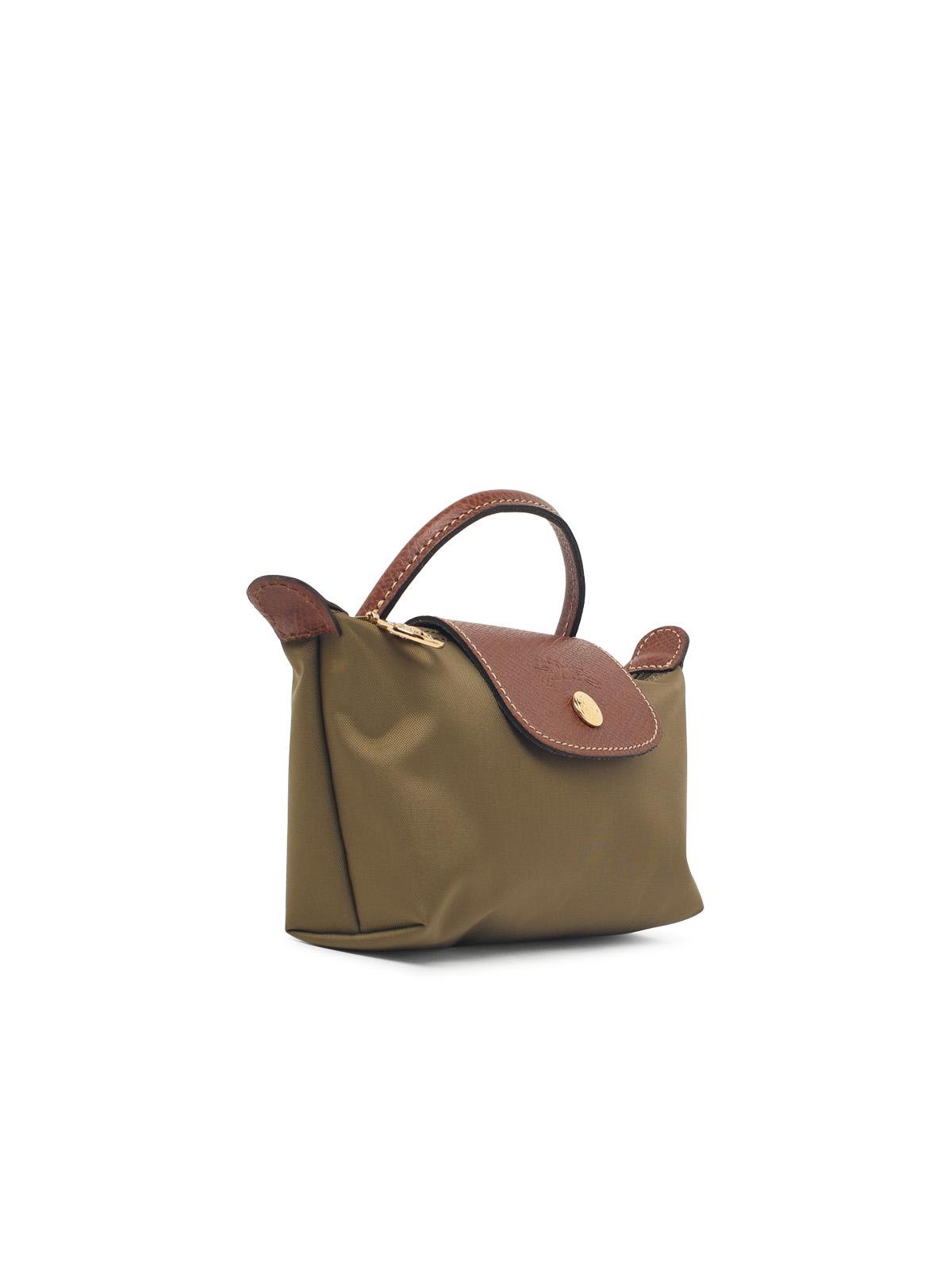 LONGCHAMP Longchamp 'Le Pliage Original' Clutch In 'Olive' Tela Women