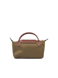 LONGCHAMP Longchamp 'Le Pliage Original' Clutch In 'Olive' Tela Women