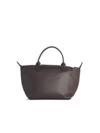 LONGCHAMP Longchamp 'S Le Pliage Xtra' Leather 'Moka' Handle Bag Women