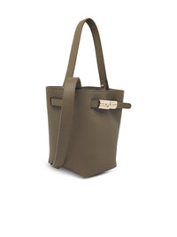 LONGCHAMP Longchamp 'Le Smart Flow' Green Leather Bag Women