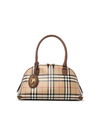 Burberry Small 'Primrose' Bag In Beige Cotton Blend Women