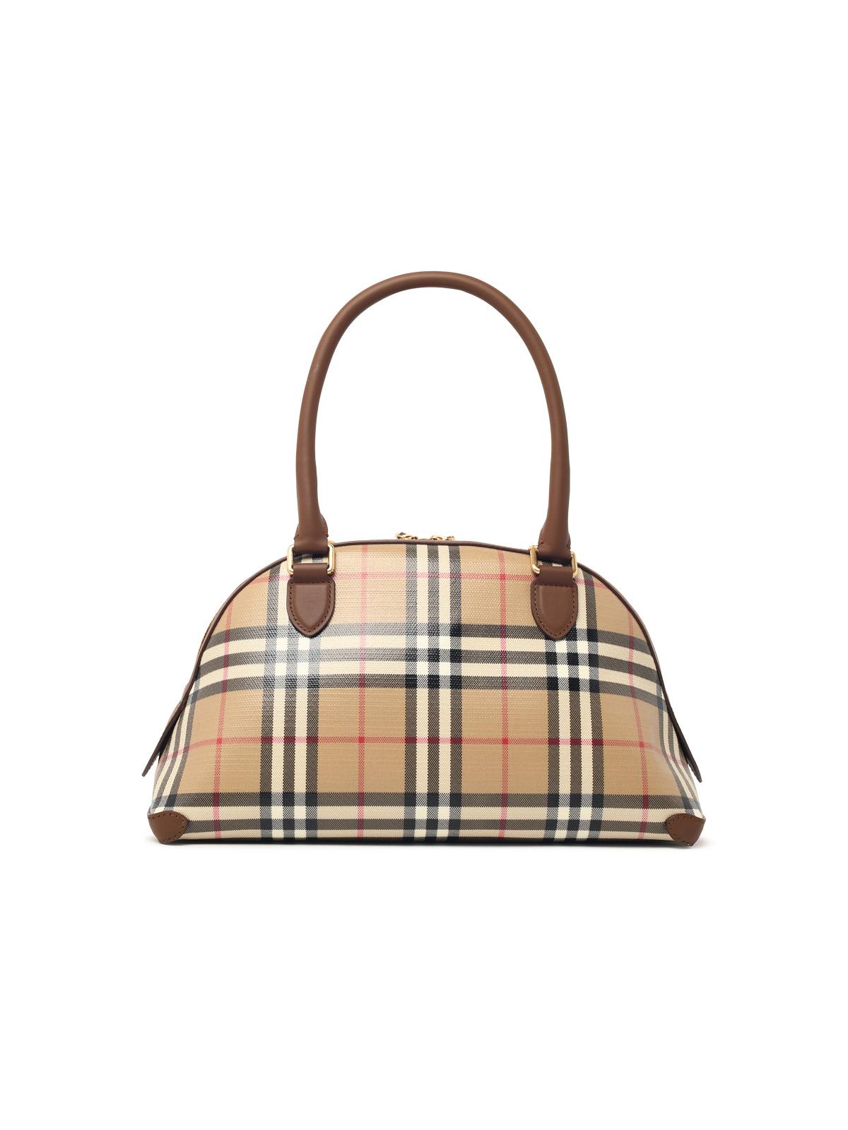 Burberry Small 'Primrose' Bag In Beige Cotton Blend Women
