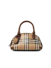 BURBERRY Burberry 'Primrose' Mini Bag In Beige Cotton Women