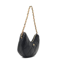 Burberry 'Horseshoe' Black Leather Bag Women