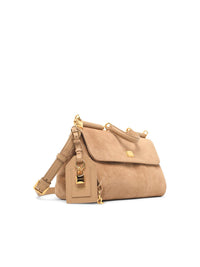 DOLCE & GABBANA Dolce & Gabbana Medium 'My Sicily' Bag In Beige Suede Women