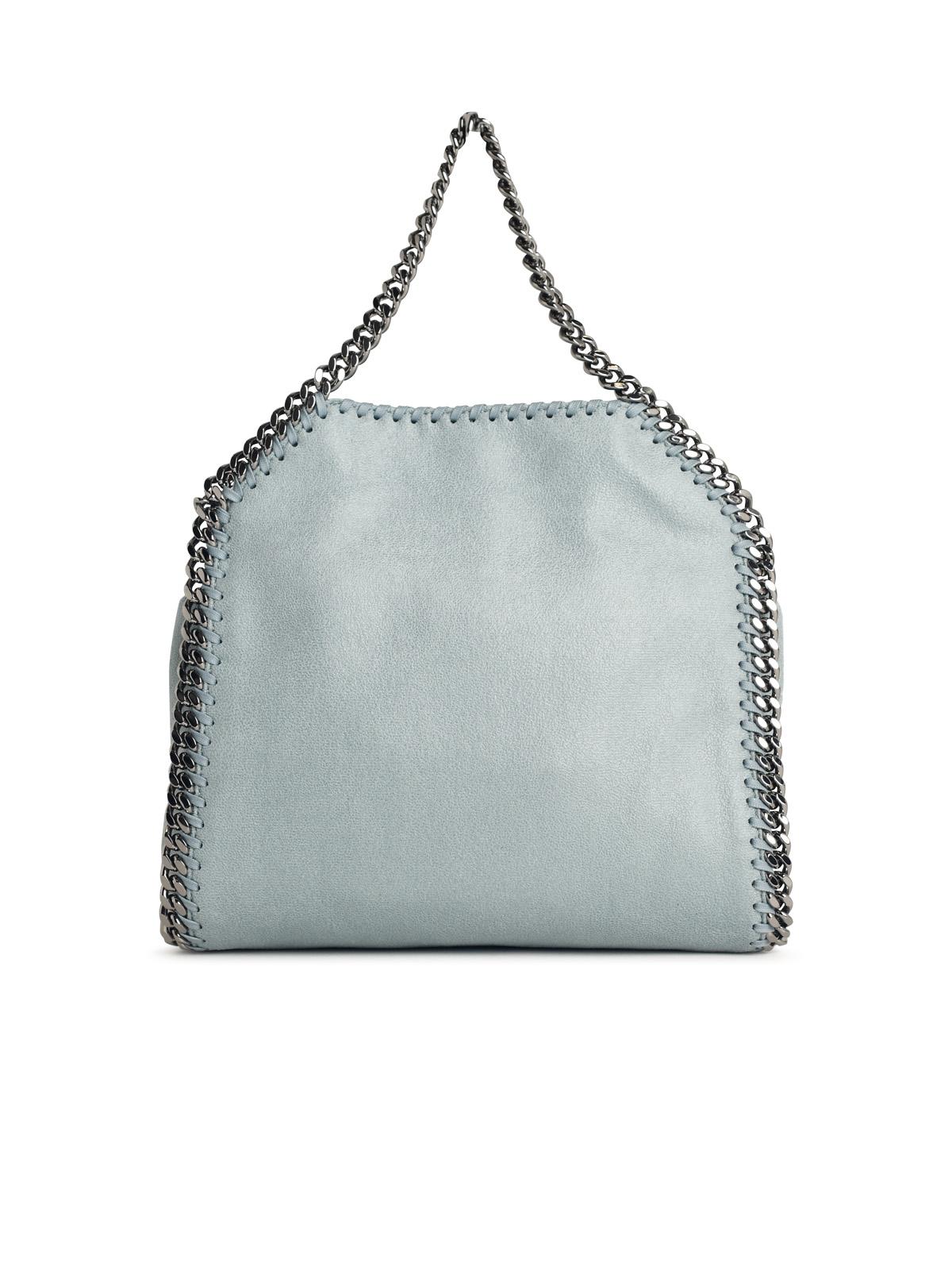 STELLA McCARTNEY Stella Mccartney 'Falabella' Mini Bag In Light Blue 'Shaggy Deer' Women