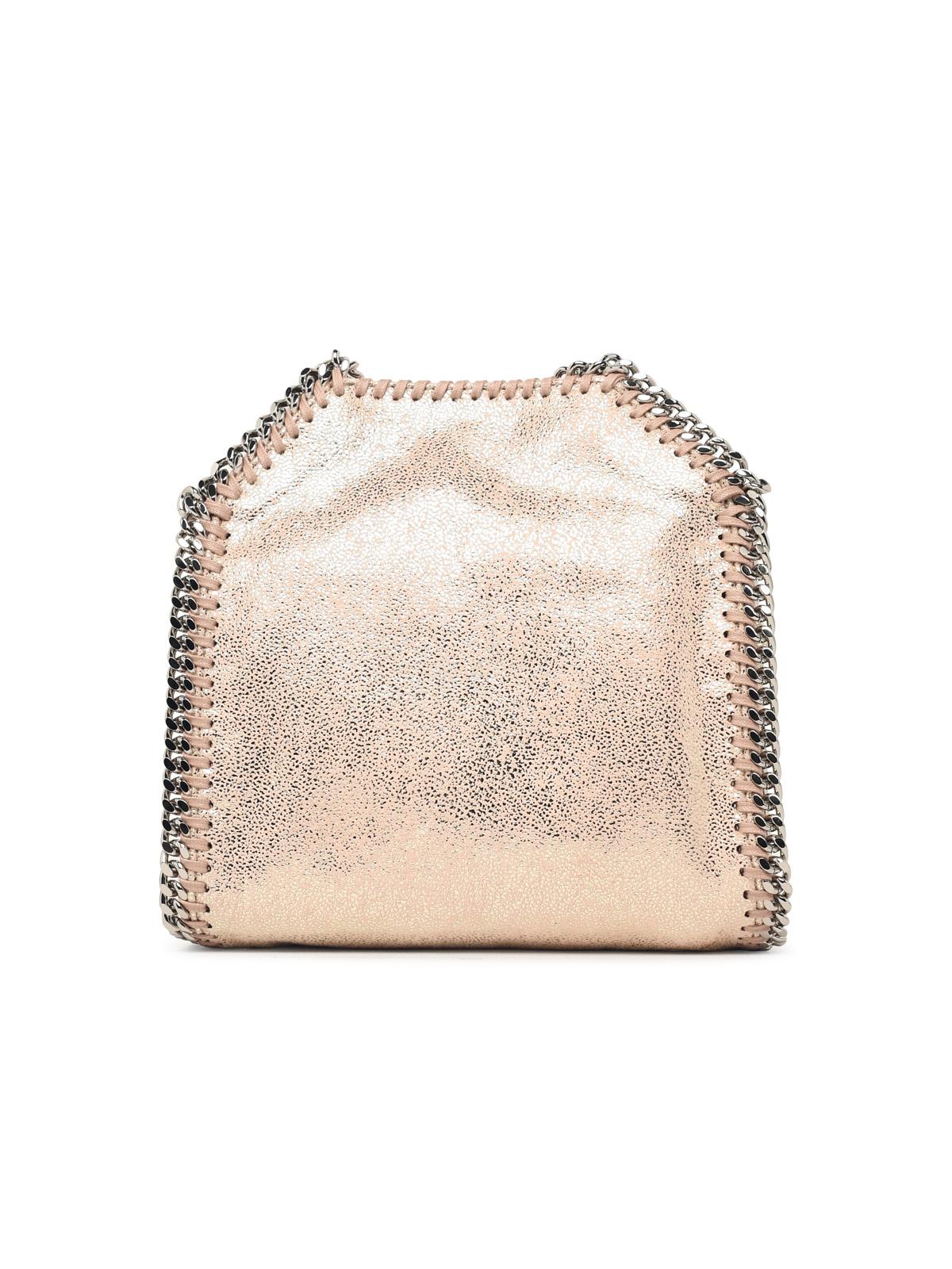 STELLA McCARTNEY Stella Mccartney 'Tiny Falabella' Pink 'Shaggy Deer' Bag Women