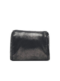 STELLA McCARTNEY Stella Mccartney 'Falabella Tote' Mini Bag In Dark Navy Shiny Dotted Eco Women