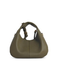 GANNI Ganni Green Eco Leather Mini Hobo Bag Women