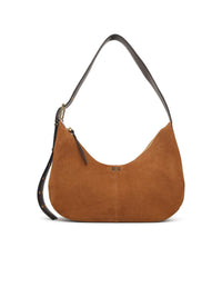 GANNI Ganni 'Hobo Belt' Brown Suede Bag Women