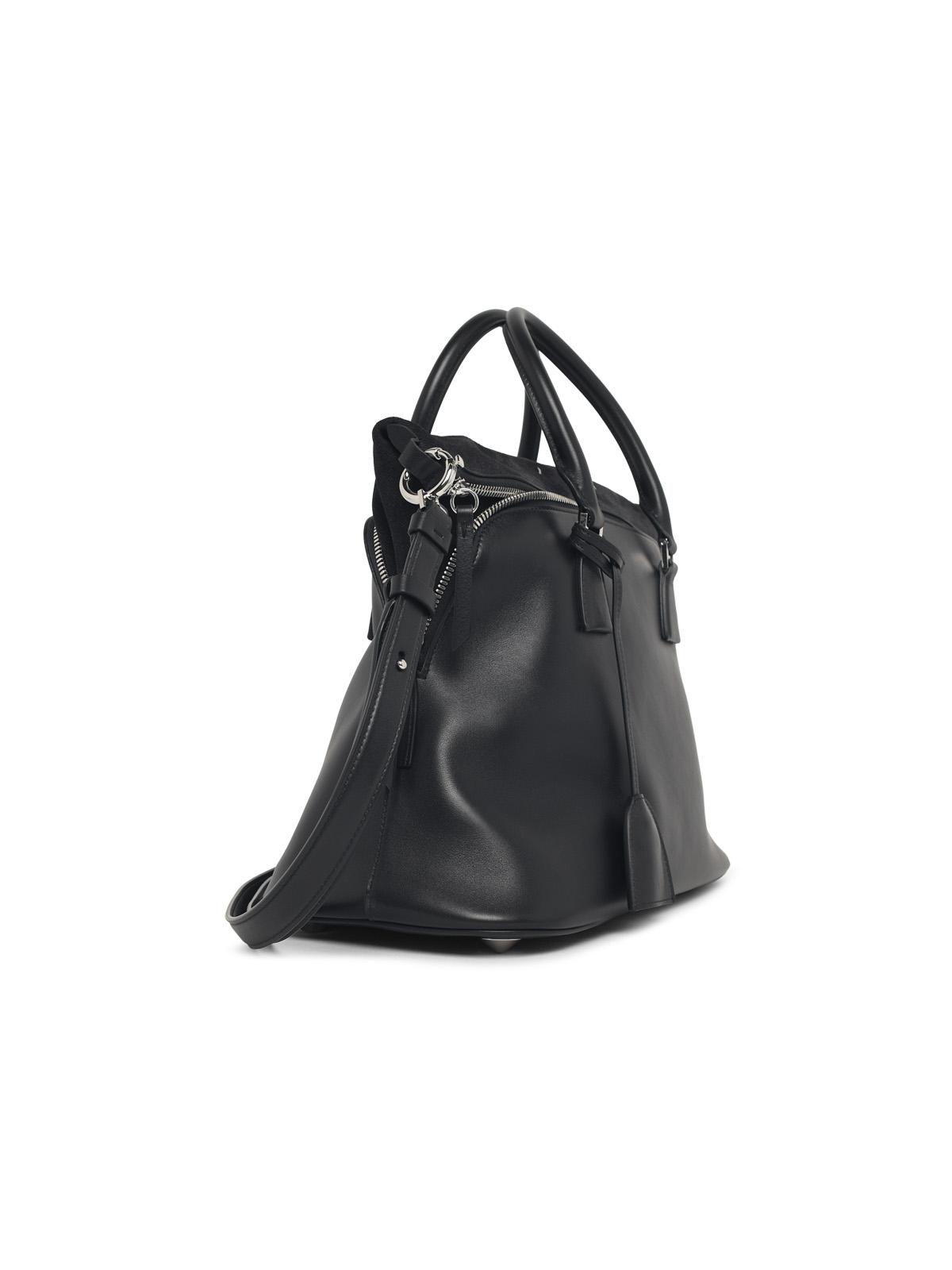MAISON MARGIELA Maison Margiela '5Ac Soft' Medium Bag In Dark Grey Leather Women