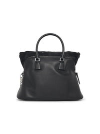 MAISON MARGIELA Maison Margiela '5Ac Soft' Medium Bag In Dark Grey Leather Women