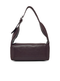 MAISON MARGIELA Maison Margiela Medium 'Box Eas West' Burgundy Leather Bag Women