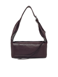 MAISON MARGIELA Maison Margiela Medium 'Box Eas West' Burgundy Leather Bag Women