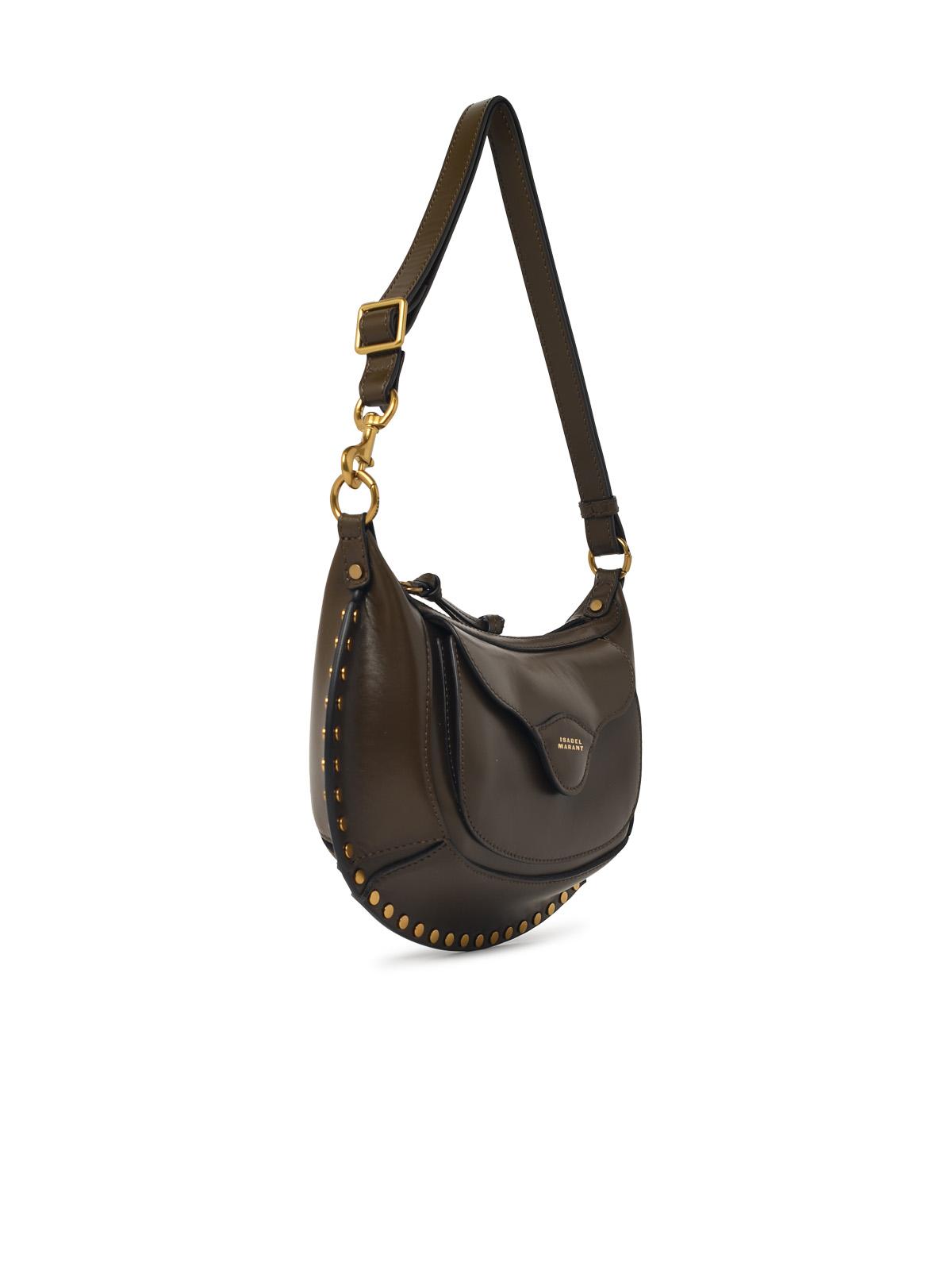 ISABEL MARANT Isabel Marant 'Moon Pocket' Olive Leather Bag Women