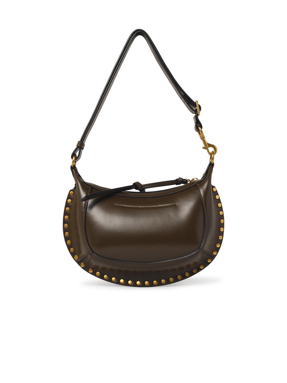 ISABEL MARANT Isabel Marant 'Moon Pocket' Olive Leather Bag Women