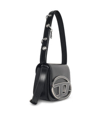 DIESEL Diesel '1Dr' Black Leather Shoulder Bag Women