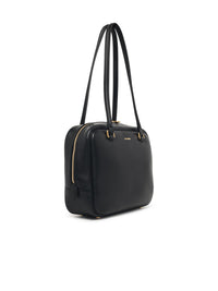 JIL SANDER Jil Sander Medium 'Vision' Black Leather Bag Women