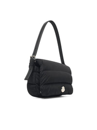 MONCLER Moncler 'Caradoc Baguette' Black Polyamide Shoulder Bag Women