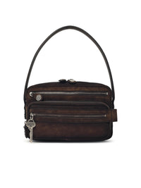 Acne Studios 'Camero Party' Brown Suede Bag Women