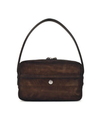Acne Studios 'Camero Party' Brown Suede Bag Women